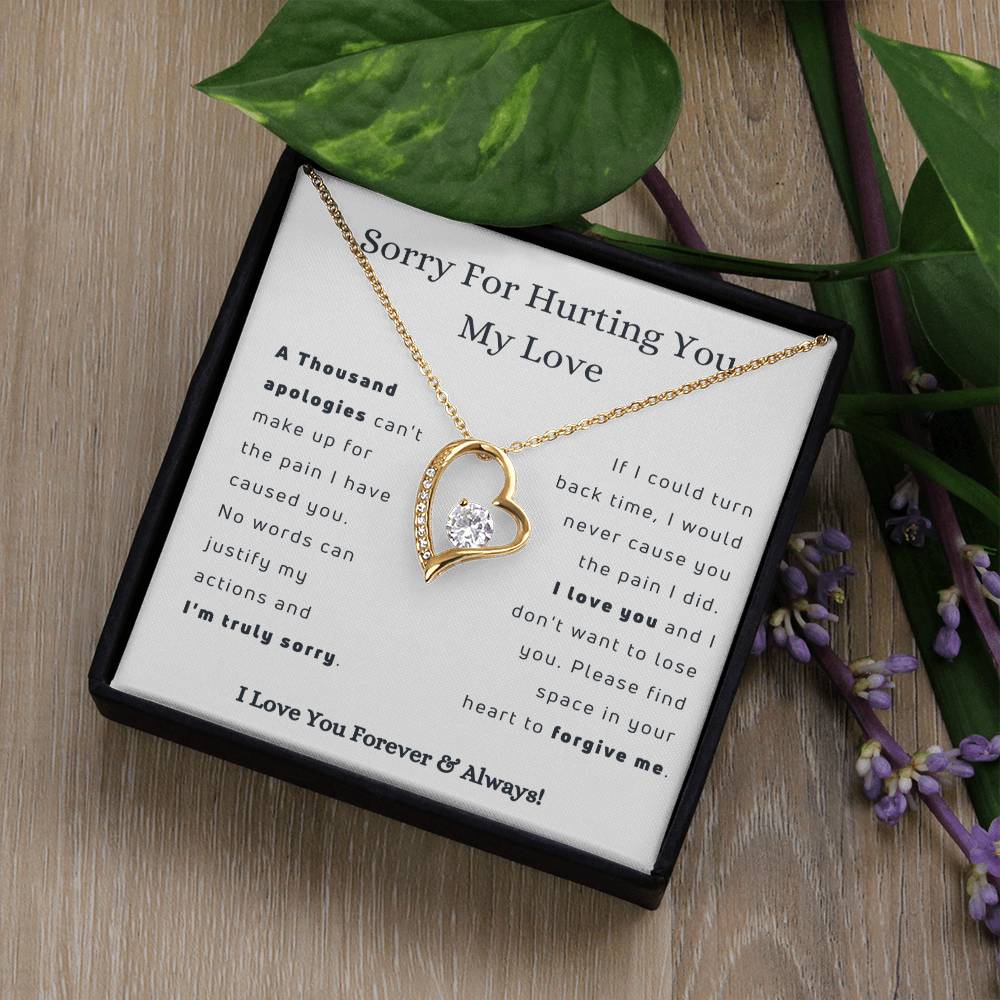 Sorry My Love - Forever Love Necklace