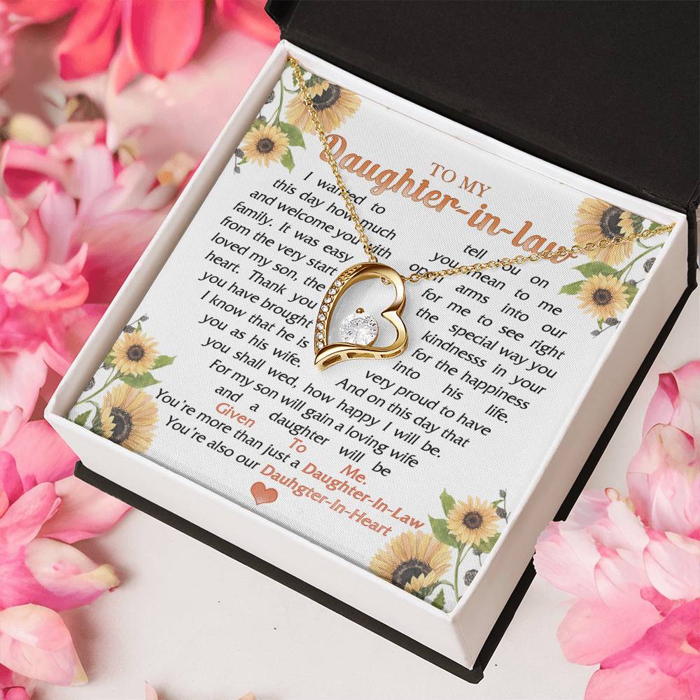Our Daughterinheart 💓 Forever Love Necklace