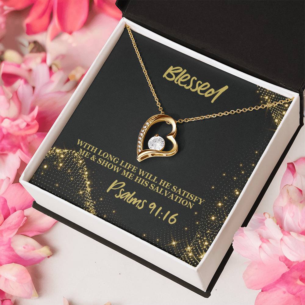 Psalms 9116 Necklace 2 1 Forever Love Necklace