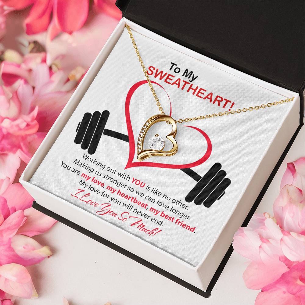 Forever Love Sweatheart! Forever Love Necklace