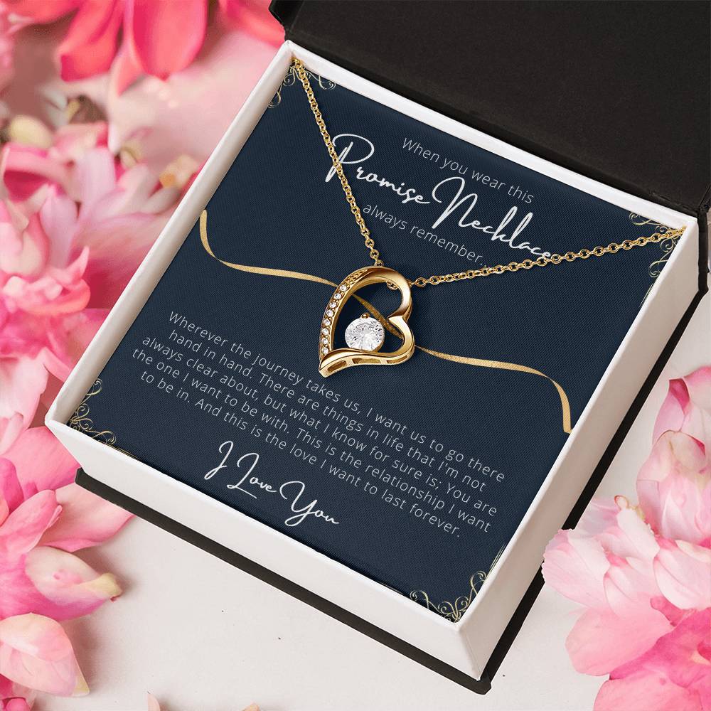 Promise Necklace Forever Love Necklace