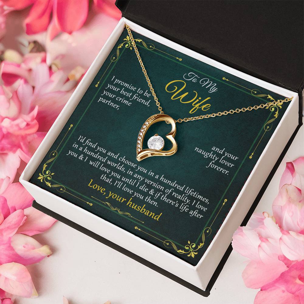 I Promise Forever Love Necklace
