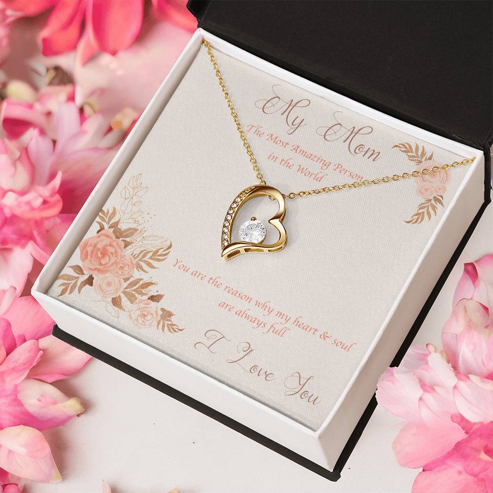 My Amazing Mom Necklace Forever Love Necklace