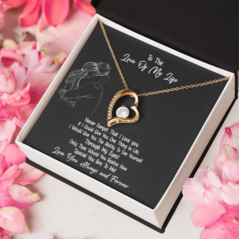 Never Forget That I Love You 💗 Forever Love Necklace