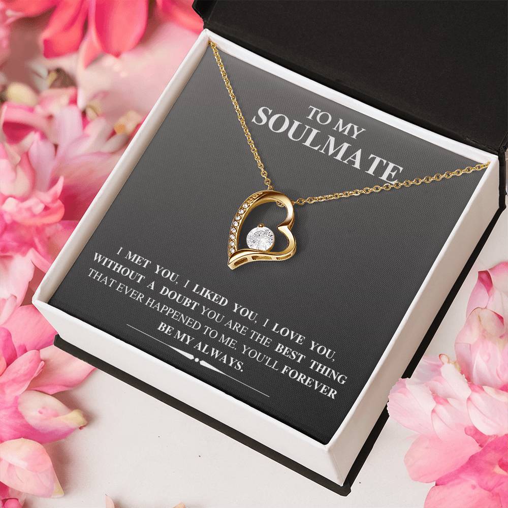 To My Soulmate - Forever Love Necklace 1 Forever Love Necklace