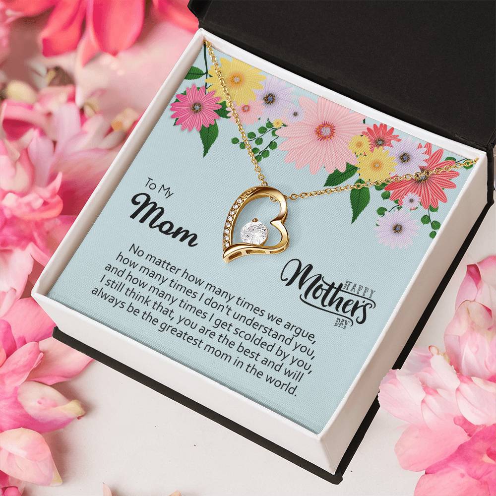 Mother's Day Gift  Necklace For Mom  Mother's Day Necklace  Best Gift For Mom  Mother's Day Necklace Forever Love Necklace