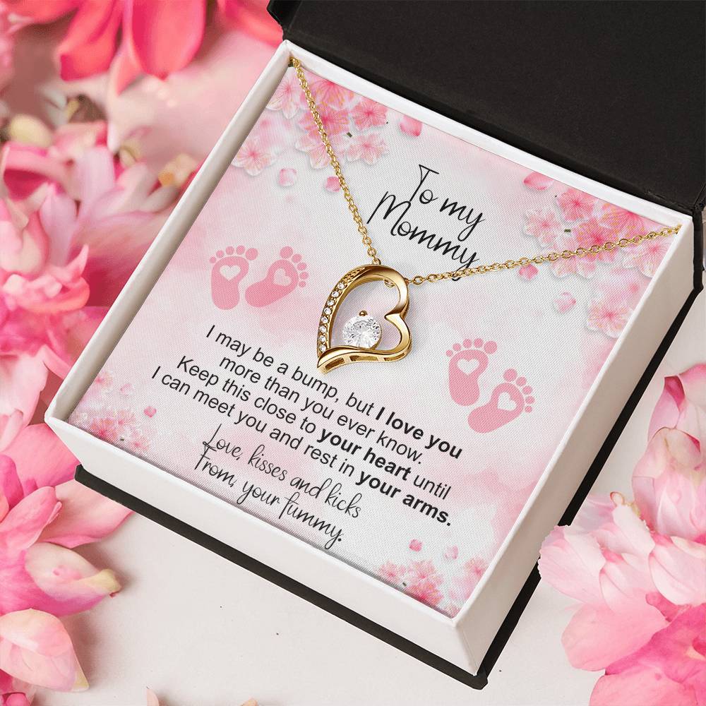Mom To Be Necklaces Gift For Pregnant Woman Pregnancy Gift First Time Mom Gift First Time Mom To Be Gifts Gifts For Expecting Forever Love Necklace