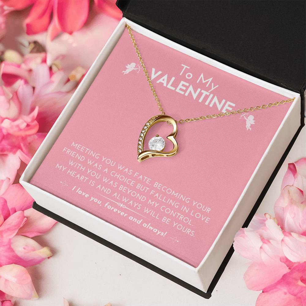 Forever Love Heart Necklace My Heart Is And Always Will Be Yours......... Forever Love Necklace