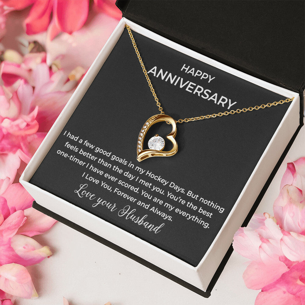 Put A Smile On Your Wife's Face When You Give Her This Awesome 1 Forever Love Necklace