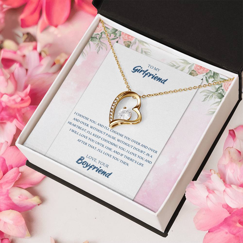 I Choose You Forever Love Necklace