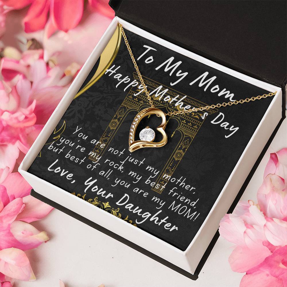 A Beautiful Mother's Day Gift For Mom - The Beautiful Forever Love Necklace Forever Love Necklace