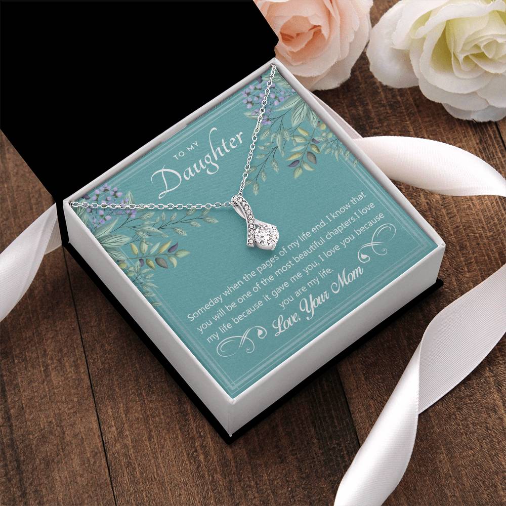 To My Daughter Alluring Beauty Necklace 7  Alluring Beauty Necklace