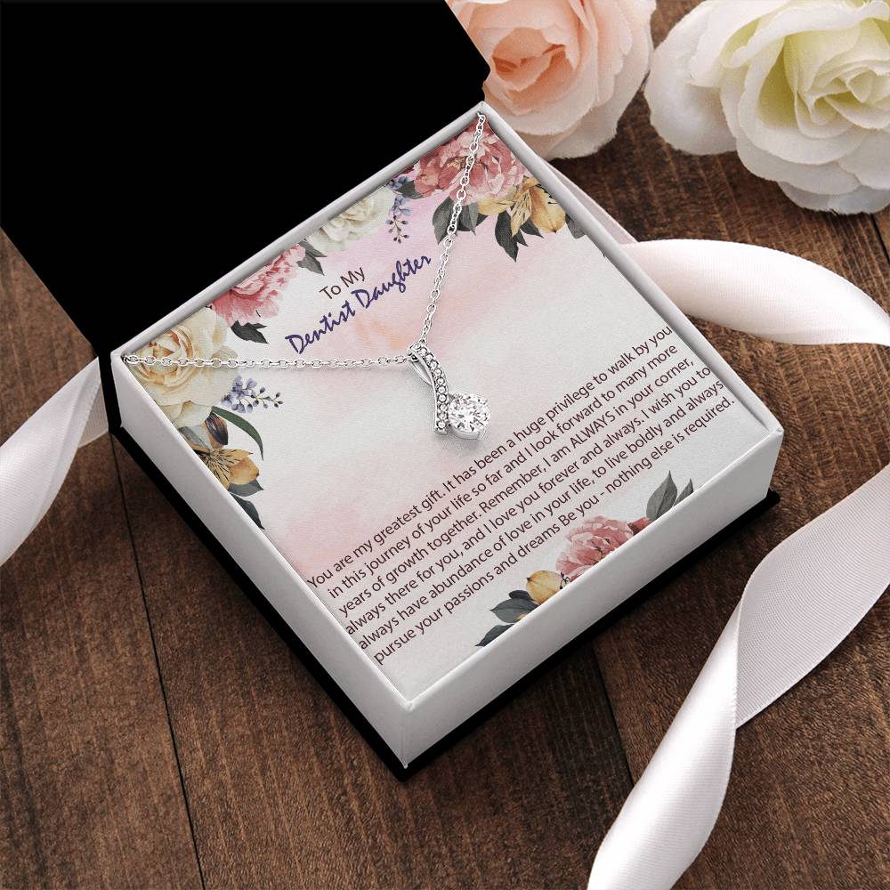 Alluring Necklace For Dentist Daughter Alluring Beauty Necklace