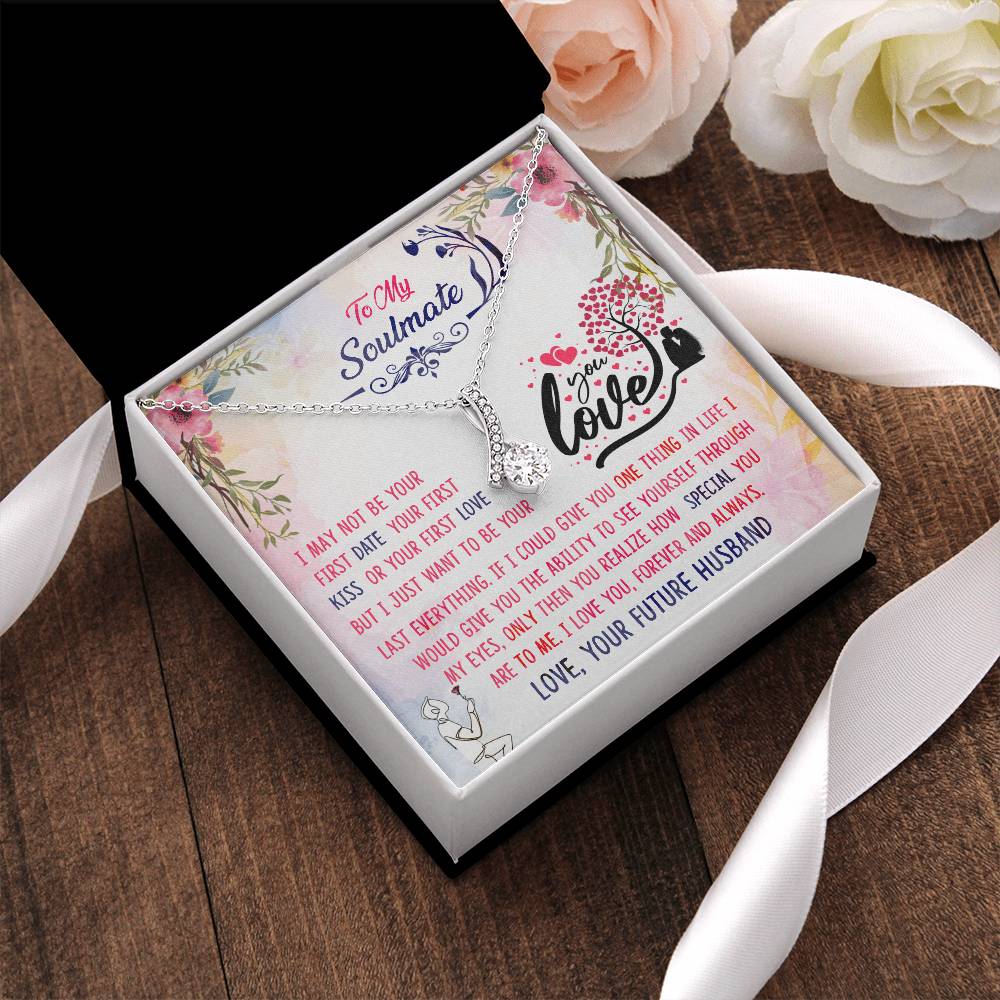Sentimental Gift For Future Wife Alluring Beauty Necklace
