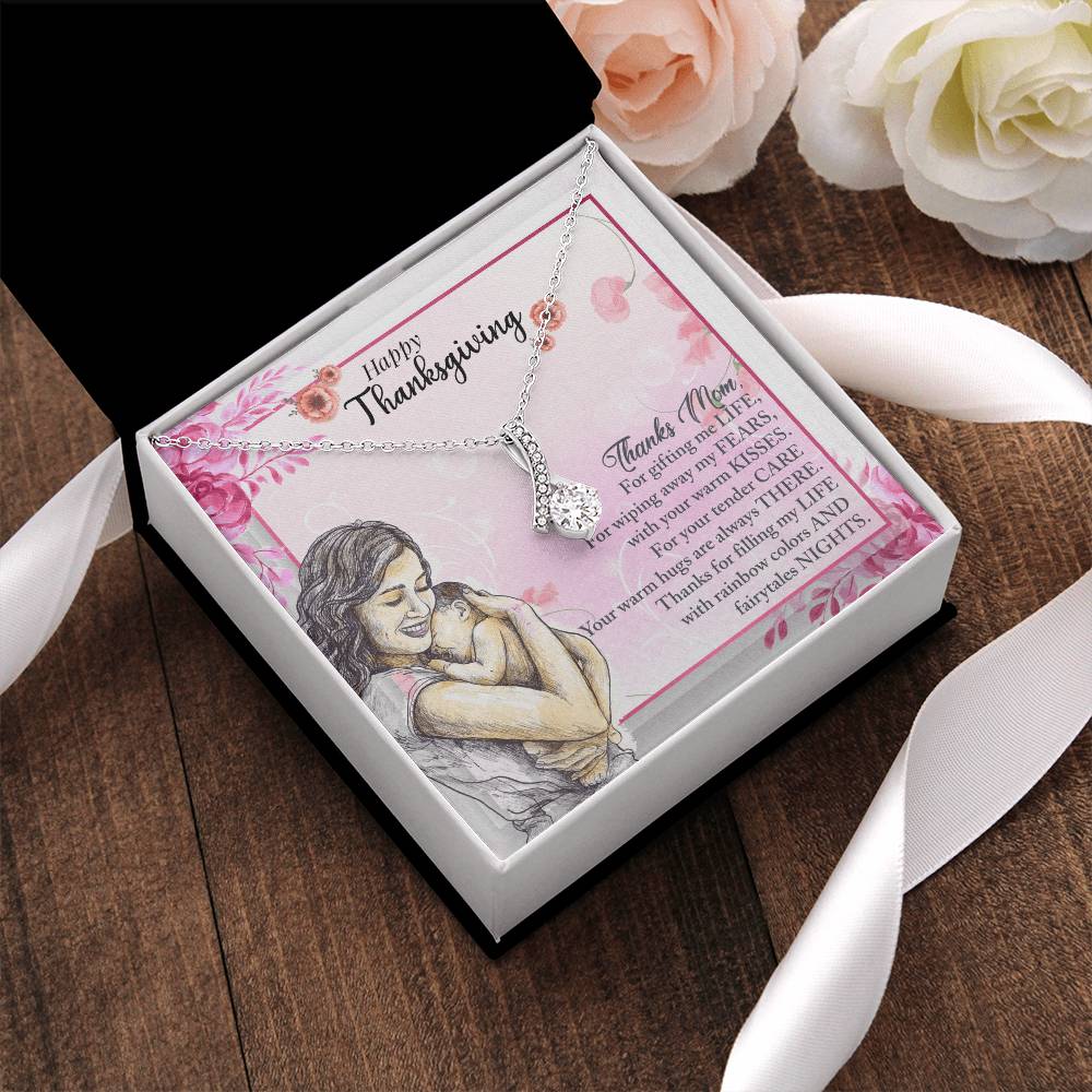 Thanksgiving Gift For Mom Alluring Beauty Necklace