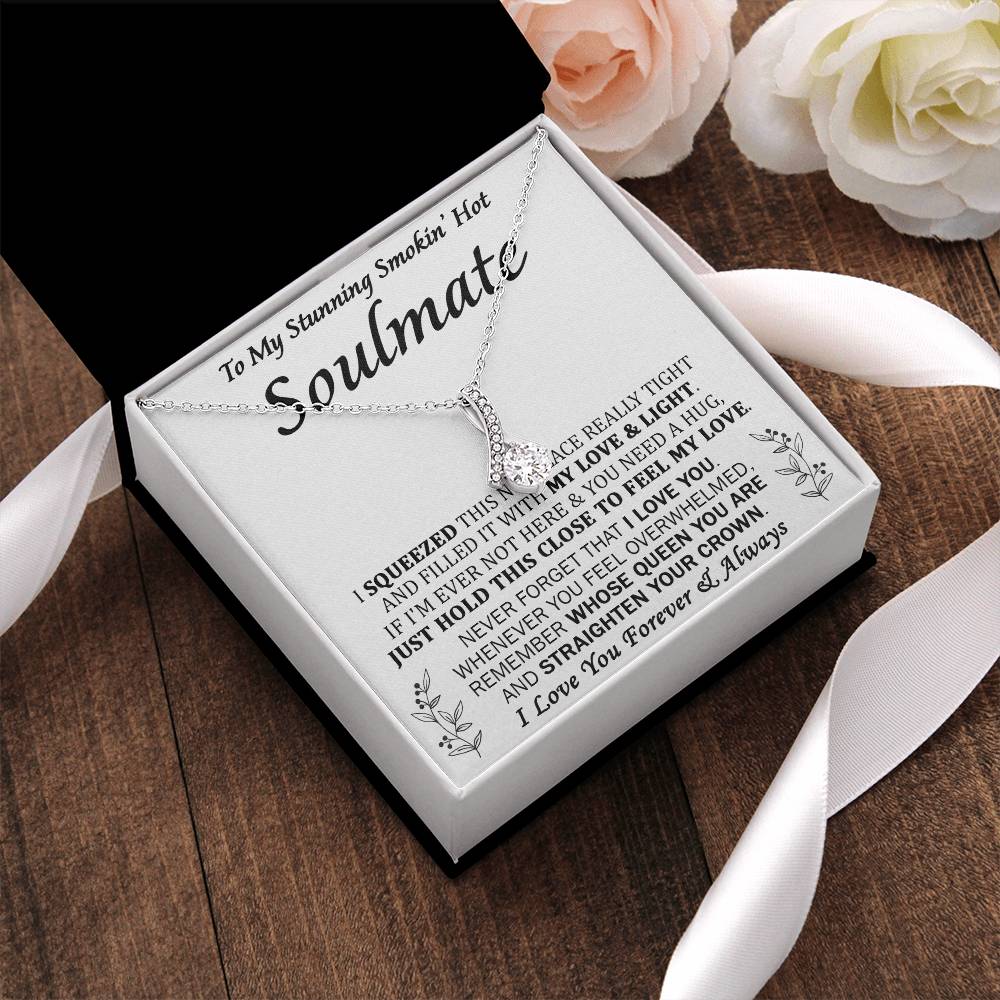 Gift For Your Soulmate - My Love And Light - Alluring Alluring Beauty Necklace