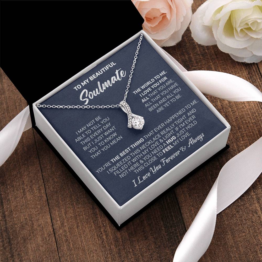 Gift For Your Soulmate Not Able Squeezed Alluring Beauty Necklace Alluring Beauty Necklace