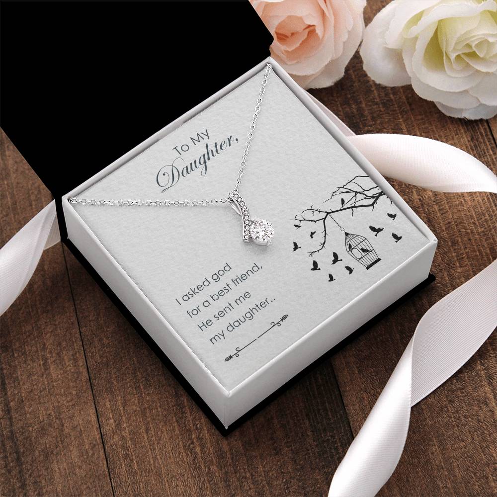 To My Daughter - Alluring Beauty Necklace3 Alluring Beauty Necklace
