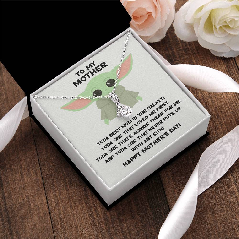 Best Mom In The Galaxy! - Alluring Necklace Alluring Beauty Necklace