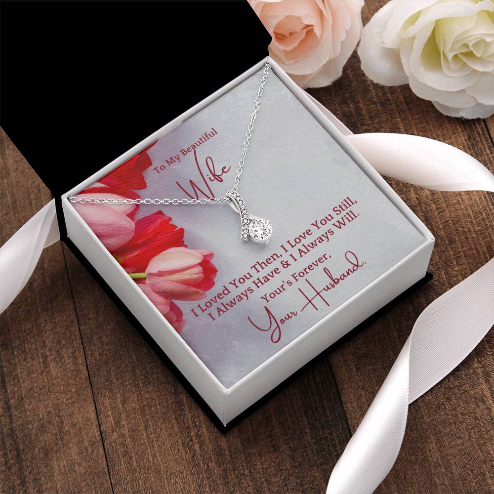 The Perfect Gift For Your Wife. Alluring Beauty Necklace