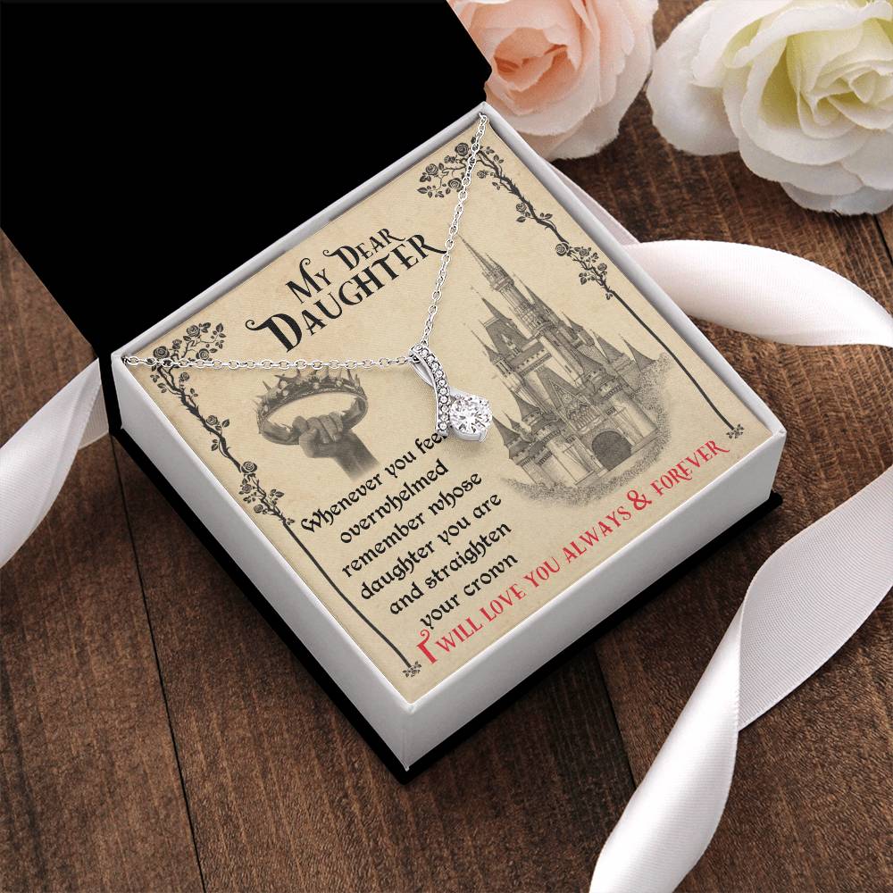 The Unique Necklace Gift For Daughter Alluring Beauty Necklace