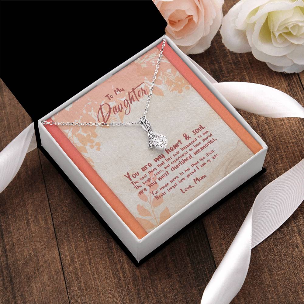 To My Daughter - Heart & Soul - Necklace 1 Alluring Beauty Necklace