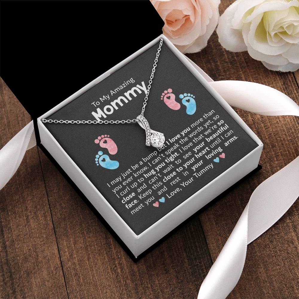 To My Amazing Mommy Alluring Beauty Necklace