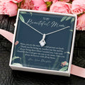 To My Beautiful Mom Necklace To Mom Gift Mom Gift Mom Necklace Jewelry From Daughter Gift Mom Birthday Christmas Mothers Day 1 Alluring Beauty Necklace