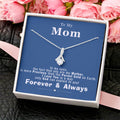 To My Mom - More Precious Than The Purest Gold - Necklace Alluring Beauty Necklace