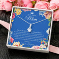 To My Badass Mom Necklace  Badass Mom Gift  Mother’S Day Gift  Birthday Gift  Gift From Daughter On Wedding Day 13 Alluring Beauty Necklace