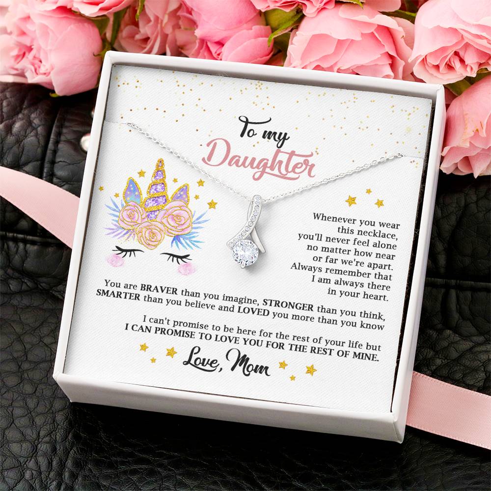To My Daughter - Alluring Beauty Necklace Limited Edition Design Alluring Beauty Necklace