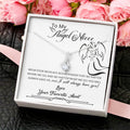 To My Beautiful Aunt Necklace With Thoughtful Card Aunt Necklace Aunt Jewelry Aunt Appreciation Gift For Aunt Auntie Gift Alluring Beauty Necklace