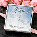 To An Amazing Doctor Sparkly Pendant Gift Alluring Beauty Necklace