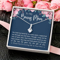 To My Bonus Mom - Love Transcends Blood Alluring Beauty Necklace