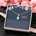 Mom Necklace Mother Necklace Mom Gift Mother's Day Gift Mother's Day Necklace Mother Daughter Gift Alluring Beauty Necklace