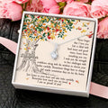 Customize Necklace For Daughter - Gift For Daughter - To My Daughter Gift Jewelry Necklace From Daughter Anniversary Alluring Beauty Necklace
