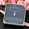 To My Beautiful Girlfriend - 925 Sterling Silver Pendant Alluring Beauty Necklace