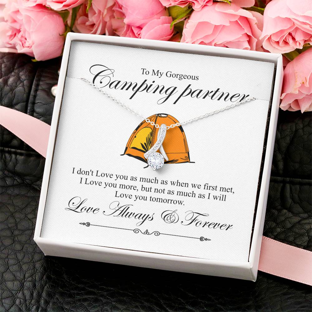 Camping Partner Alluring Pendant Alluring Beauty Necklace