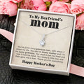 To My Boyfriend's Mom  Thank You  Alluring Necklace Alluring Beauty Necklace