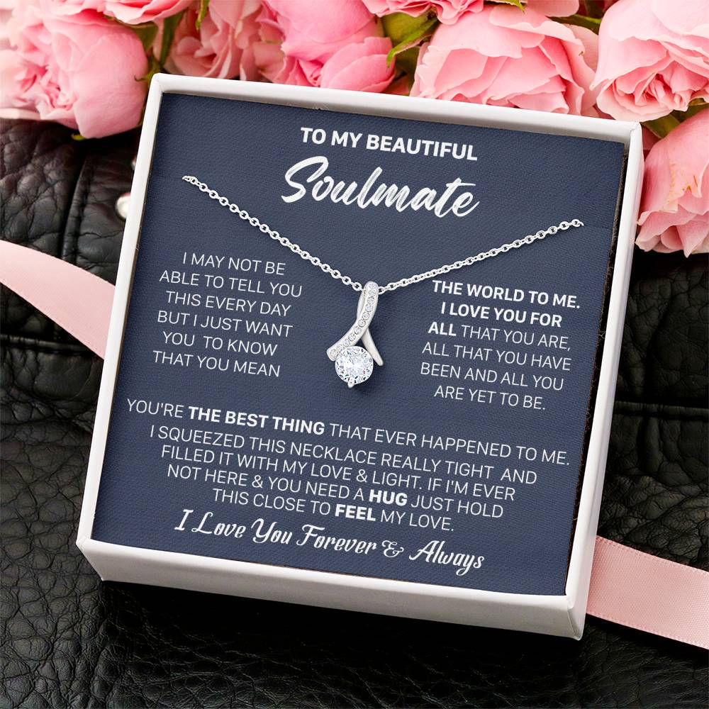 Gift For Your Soulmate Not Able Squeezed Alluring Beauty Necklace Alluring Beauty Necklace