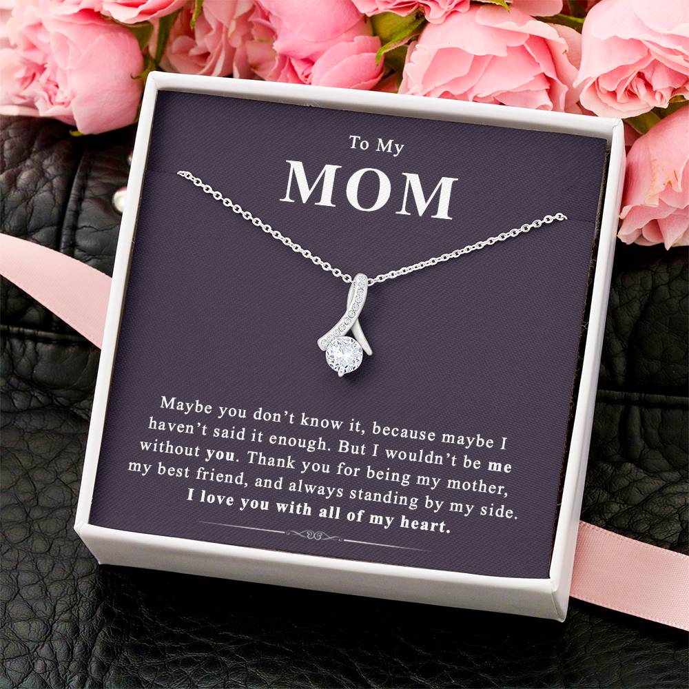 To My Mom - Alluring Necklace - Perfect Gift For Mothers Day 1  Alluring Beauty Necklace