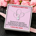 The World Best Mom -  Alluring Beauty Necklace Alluring Beauty Necklace