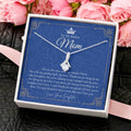 To My Badass Mom Necklace  Badass Mom Gift  Mother’S Day Gift  Birthday Gift  Gift From Daughter On Wedding Day 12 Alluring Beauty Necklace