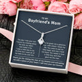To My Boyfriend's Mom - Thank You For Raising The Man Of My Dreams - Necklace Alluring Beauty Necklace