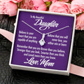 To My Beautiful Daughter 5 Alluring Beauty Necklace