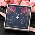 The Day We Married - Alluring Beauty Necklace - Gift For Wife Alluring Beauty Necklace