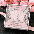 Beautiful Sparkly Pendant Teacher Wife Alluring Beauty Necklace