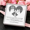 To My Wife Love Promise Alluring Beauty Necklace