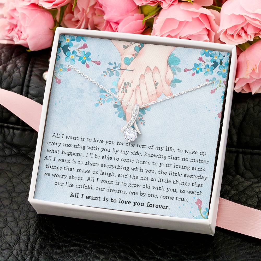 All I Want Is To Love You Forever - Necklace Alluring Beauty Necklace