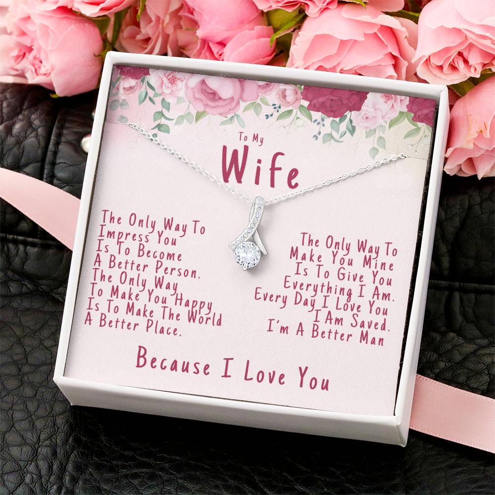 Because I Love You - Alluring Beauty Pendant Alluring Beauty Necklace